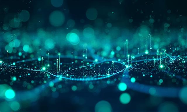 Abstract visualization of predictive data paths